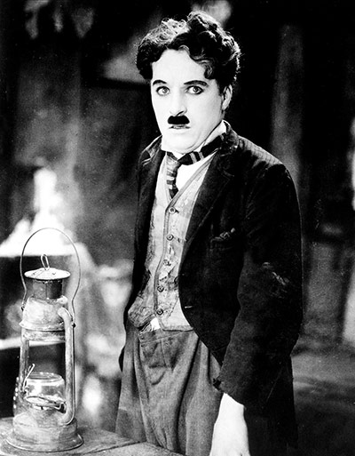 SIlent movie stars: Charlie Chaplin