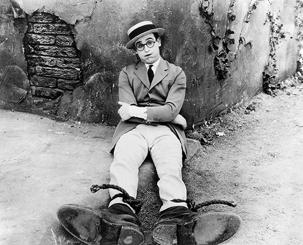 SIlent movie stars: Harold Lloyd