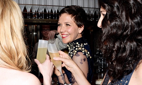 Maggie Gyllenhaal at the Weinstein Company/Pathé Bafta party