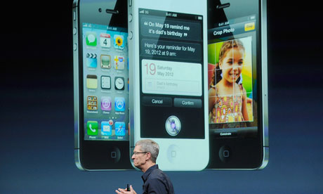 New Apple CEO Tim Cook Introduces iPhone 4s