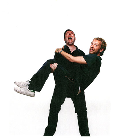 Q 300th issue: Ricky Gervais and Chris Martin