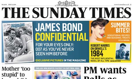 Sunday Times plans standalone website | Media | The Guardian