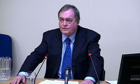 Leveson inquiry: Lord Prescott
