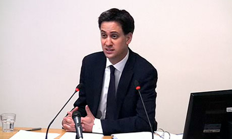 Leveson inquiry: Ed Miliband