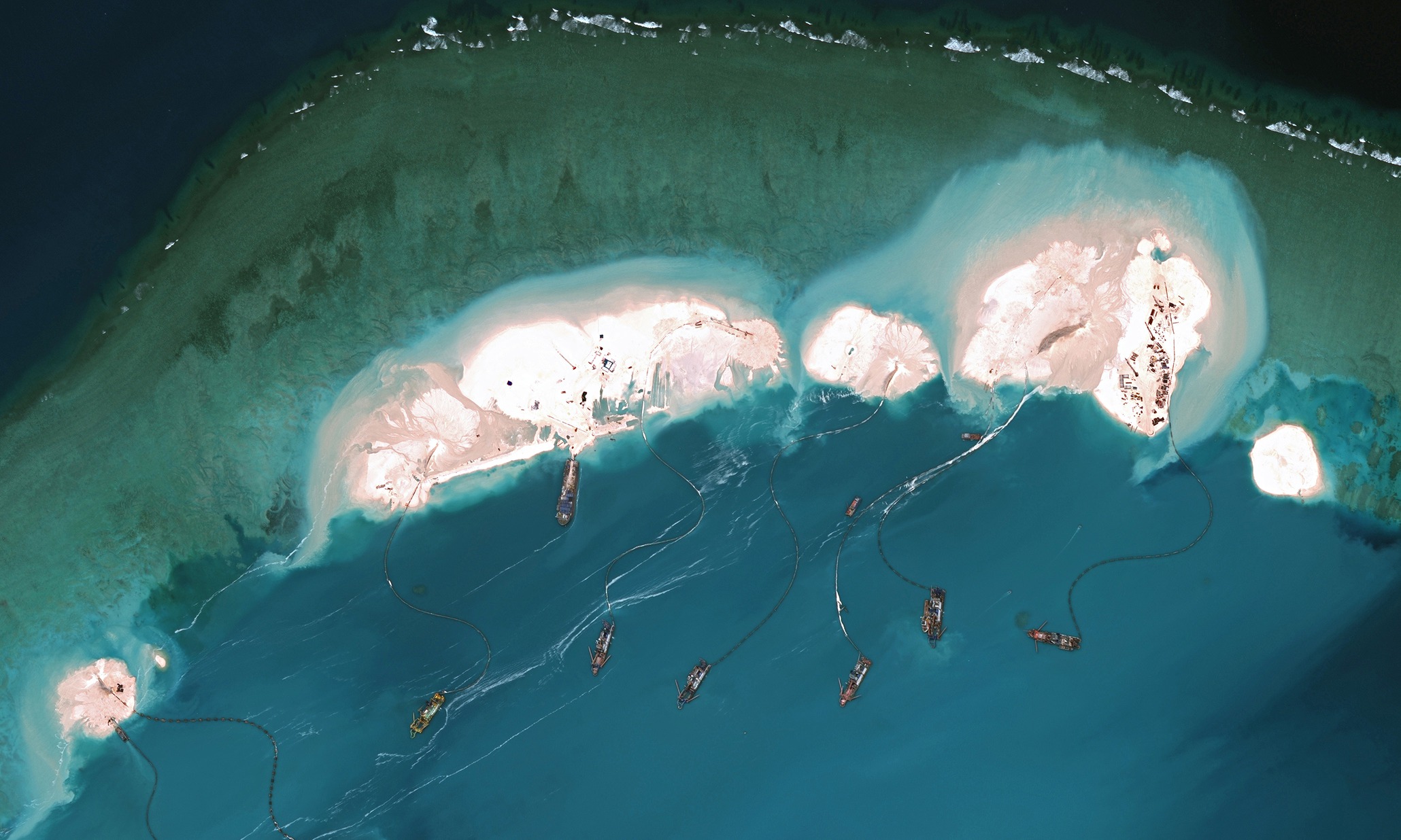 South China Sea islands are Chinese plan to militarise zone, claims US