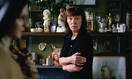 Writer Beryl Bainbridge at home