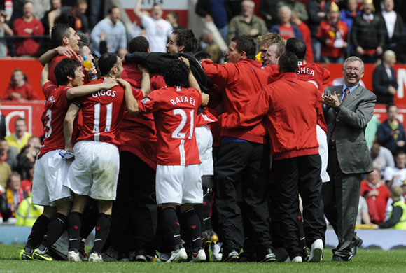 Man Utd. league champions: Manchester United celebrate 