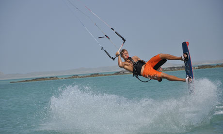 kiteboarding