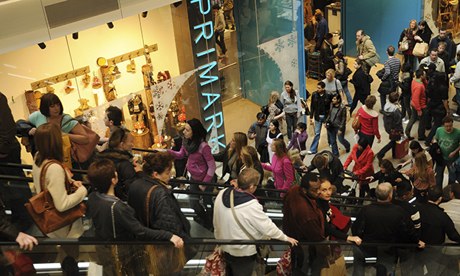 Westfield shopping centre in Stratford, east London, Britain - 26 Nov 2011