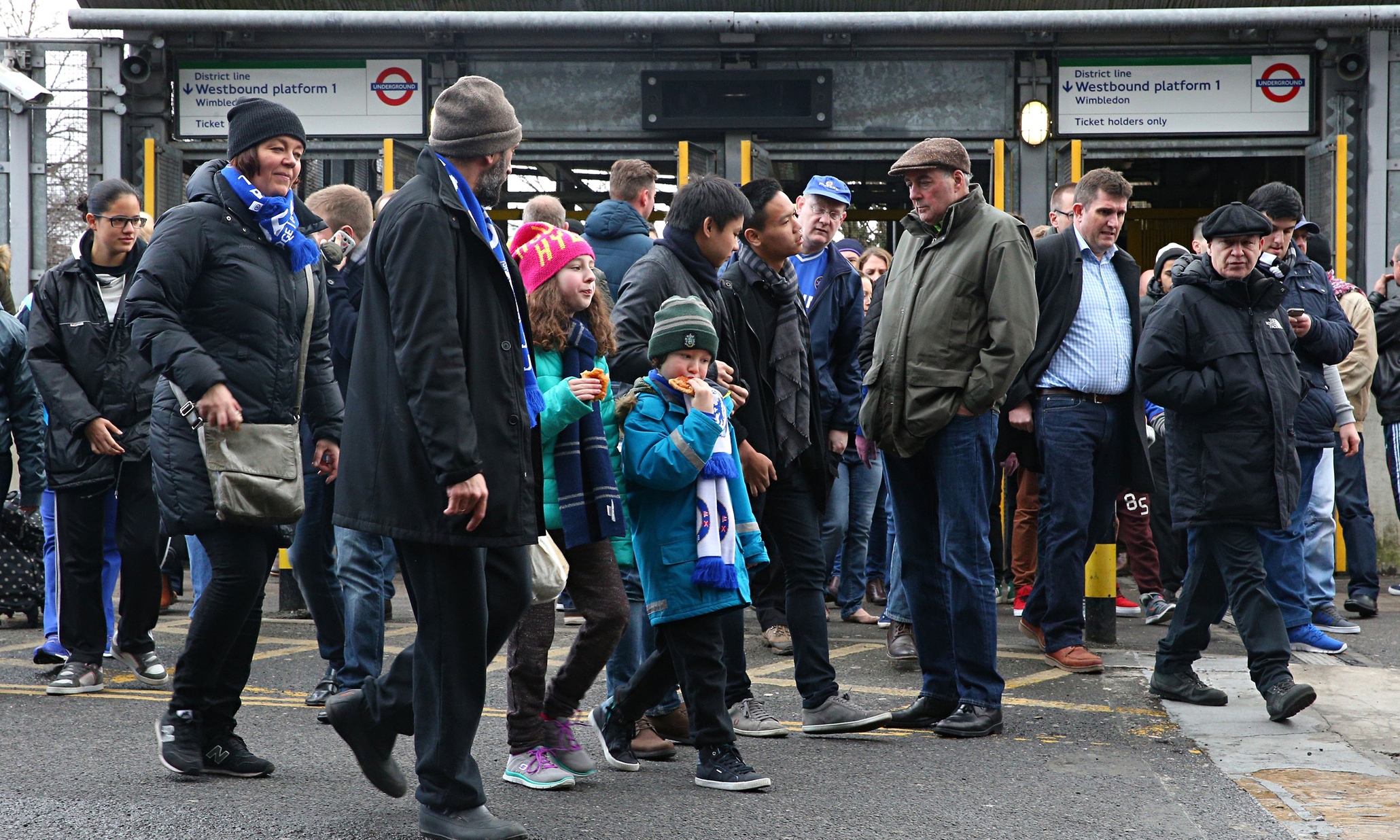 Back on home turf, Chelsea fans condemn club’s Paris racism shame