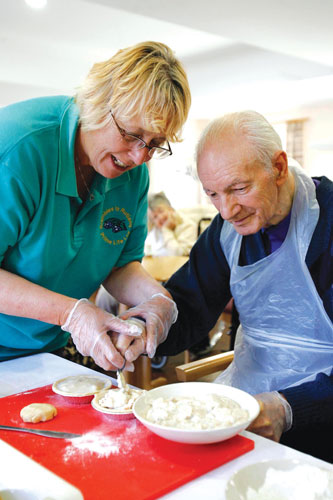 Poems for carers: A care worker in action