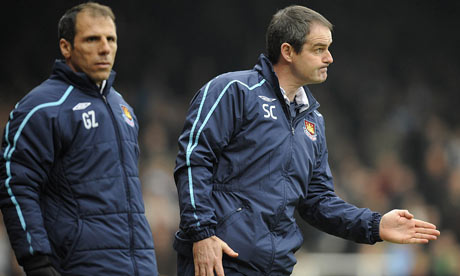 West Hams Gianfranco Zola, Steve Clarke