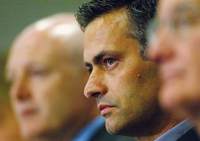 Jose Mourinho arrives at Chelsea