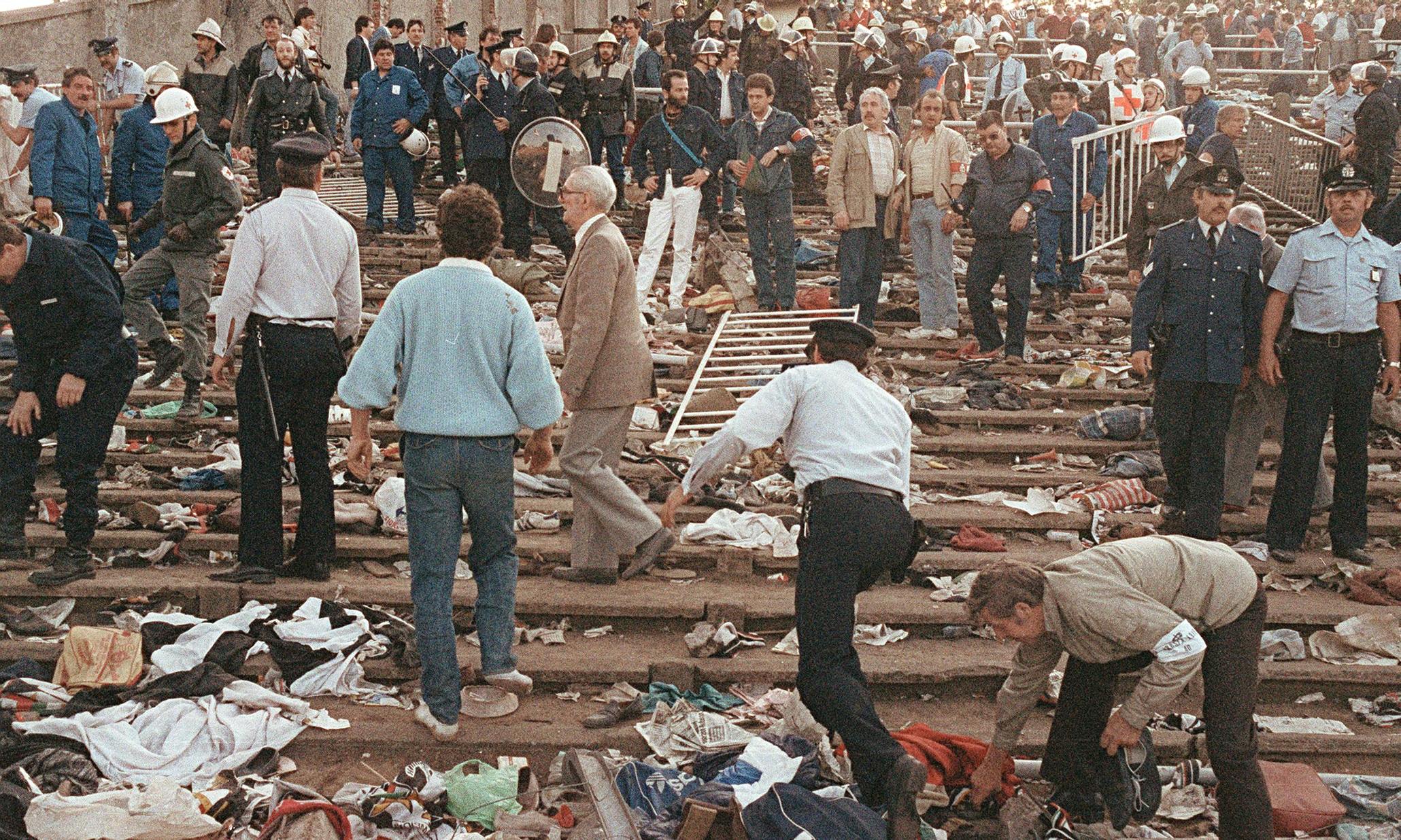 Juventus start to acknowledge 39 victims of Heysel after 30 years | Football | The Guardian