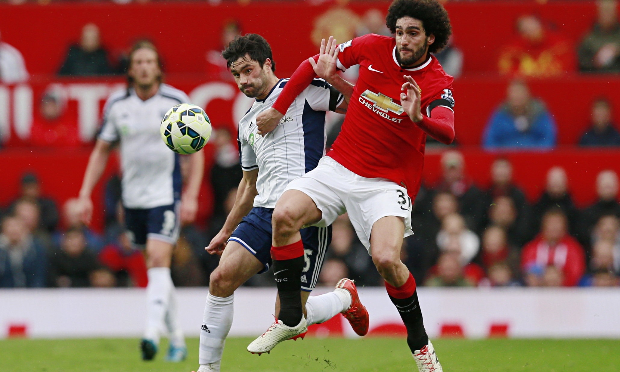 Marouane Fellaini cried after Manchester United sacked David Moyes