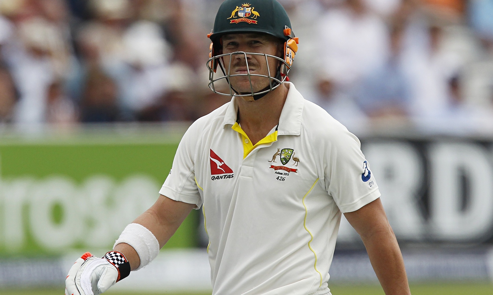 David Warner out to a joke shot but he could well have the last laugh | Barney Ronay