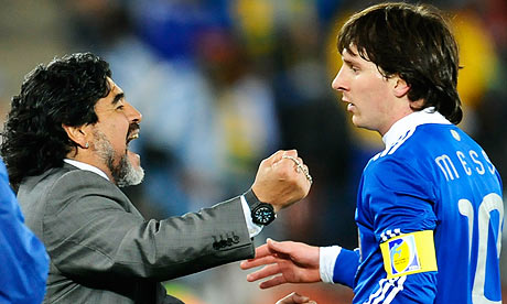 World Cup 2010: Diego Maradona to keep José Mourinho 'by his bedside ...