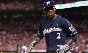 Nyjer Morgan will throw out first pitch for Brewers in playoff series this  week