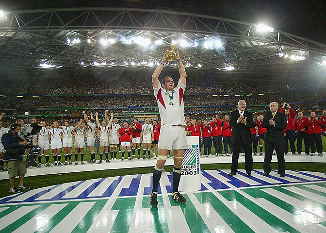 Martin Johnson: 2003 Rugby World Cup final