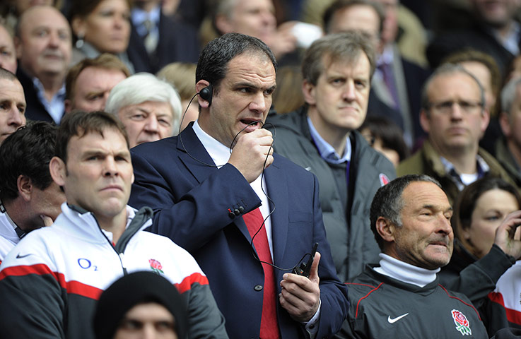 Martin Johnson: Martin Johnson during 2011 Six Nations