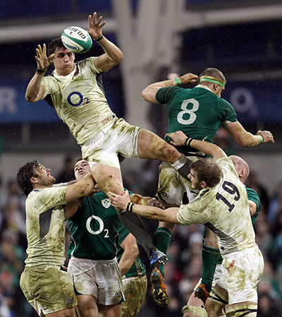 Martin Johnson: England v Ireland, 2011 Six Nations