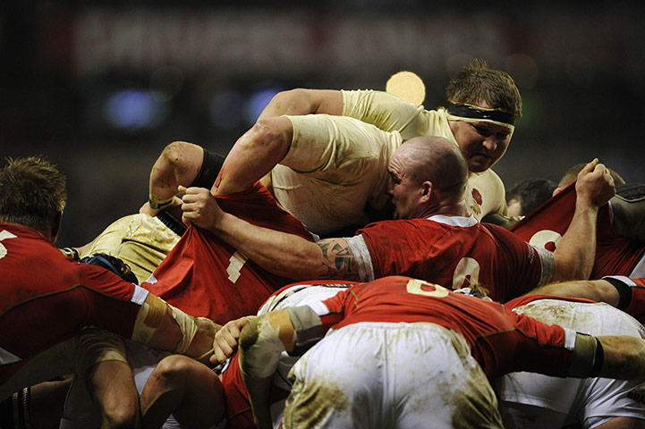 Martin Johnson: England v Wales, Six Nations 2010