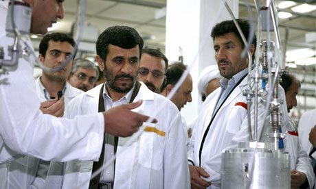 Iranian president Mahmoud Ahmadinejad in 2008