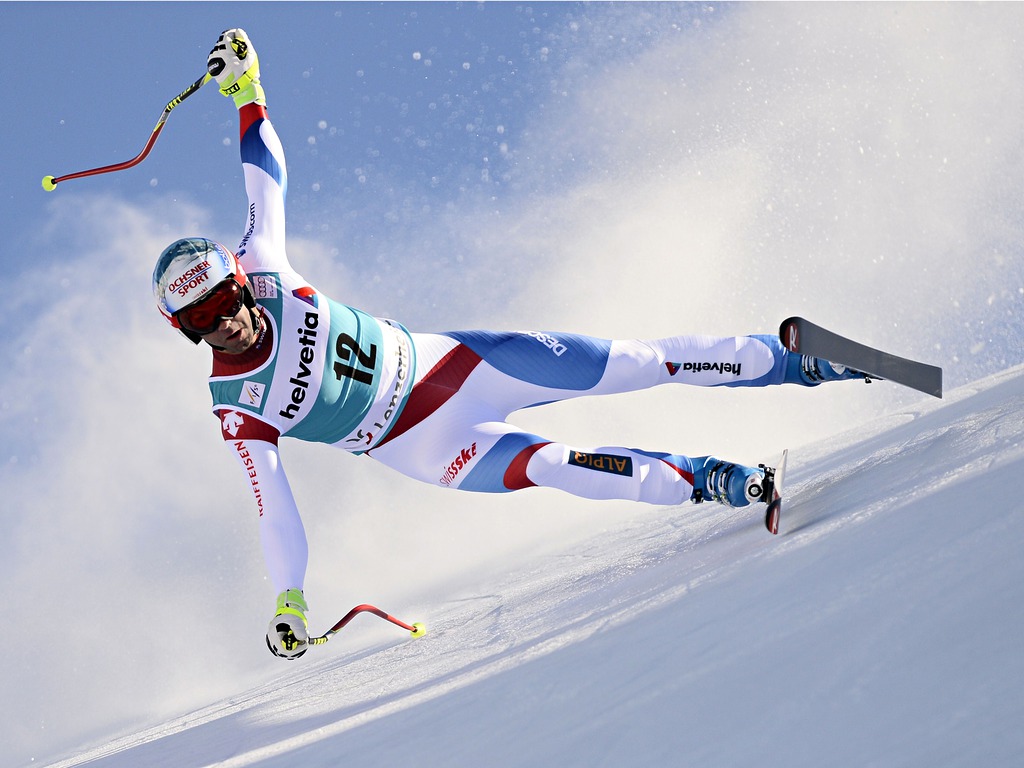 Sport picture of the day: going downhill fast | Sport | The Guardian