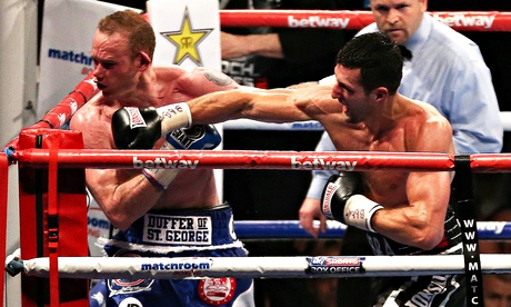 Carl Froch fells George Groves in eighth round to win Wembley rematch