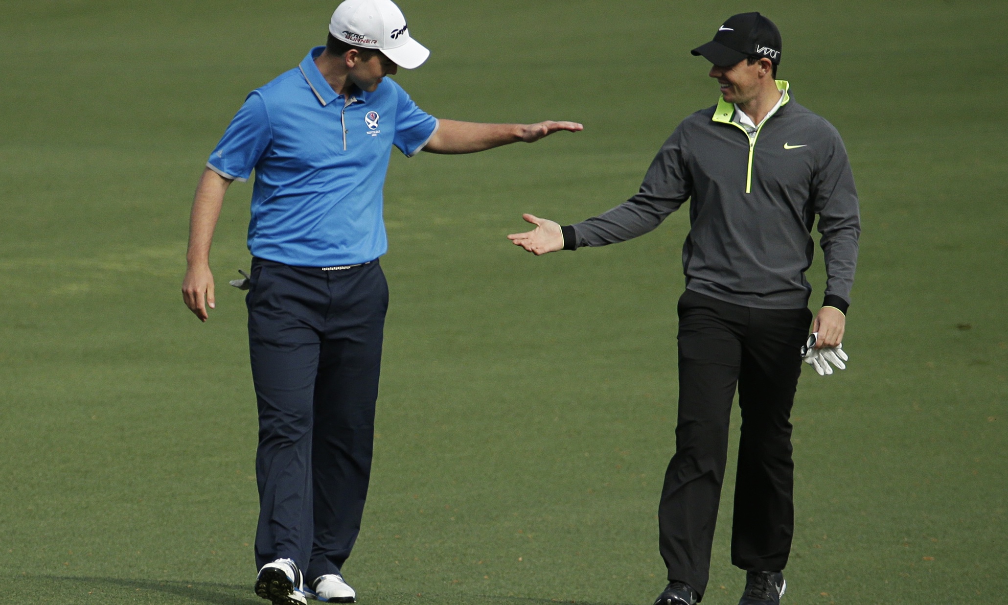 Rory McIlroy mentors teen apprentice Bradley Neil before Masters tilt