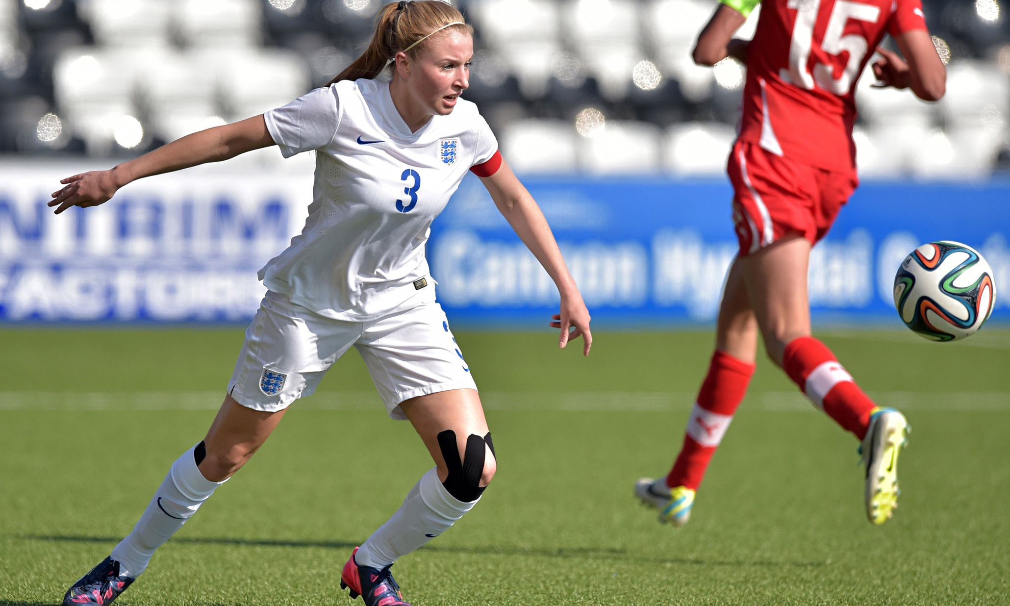 Leah Williamson Keeps Her Nerve To Send England Under 19s To Finals 