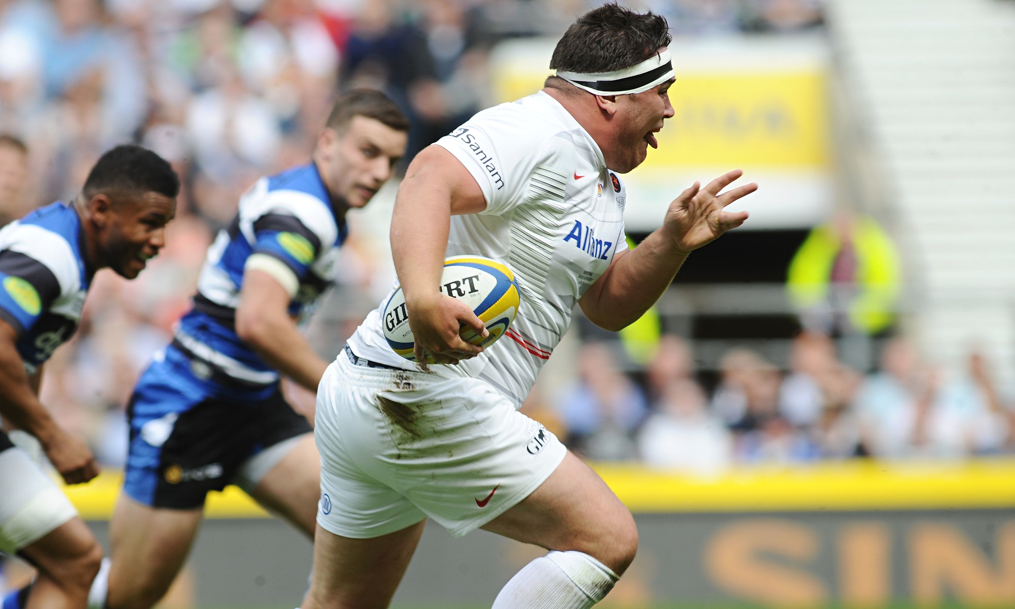 Saracens’ Jamie George seizes chance to write himself into England’s plans