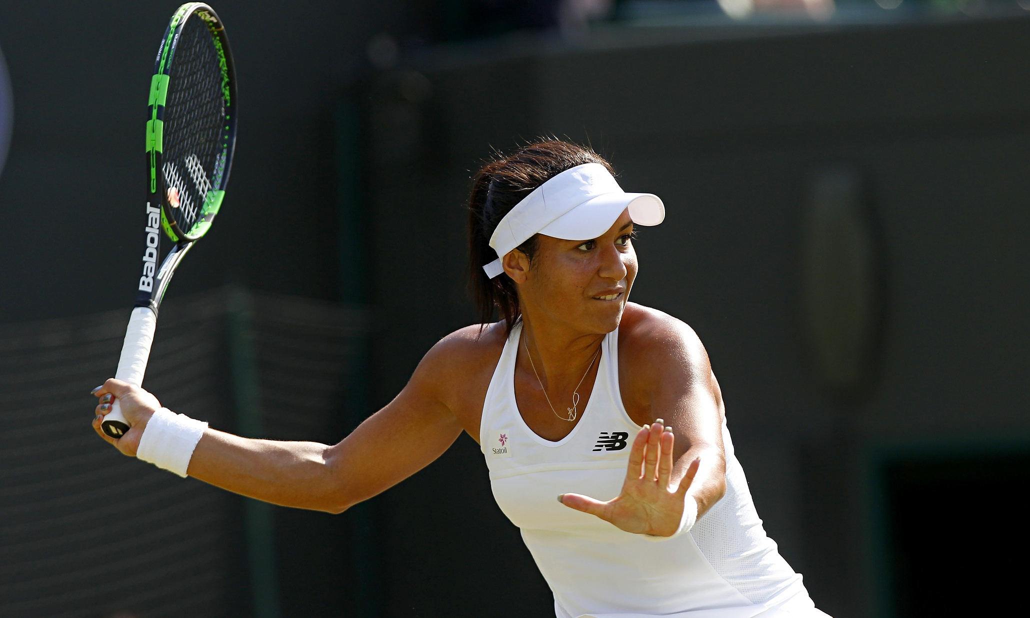 Wimbledon 2015: Heather Watson undaunted by double Williams challenge