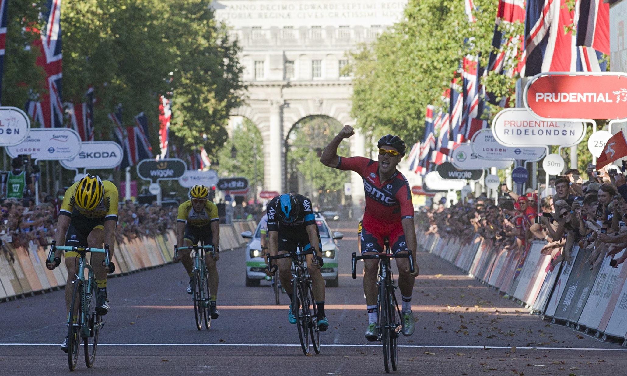 Jean-Pierre Drucker pips Britain’s Ben Swift in London-Surrey Classic