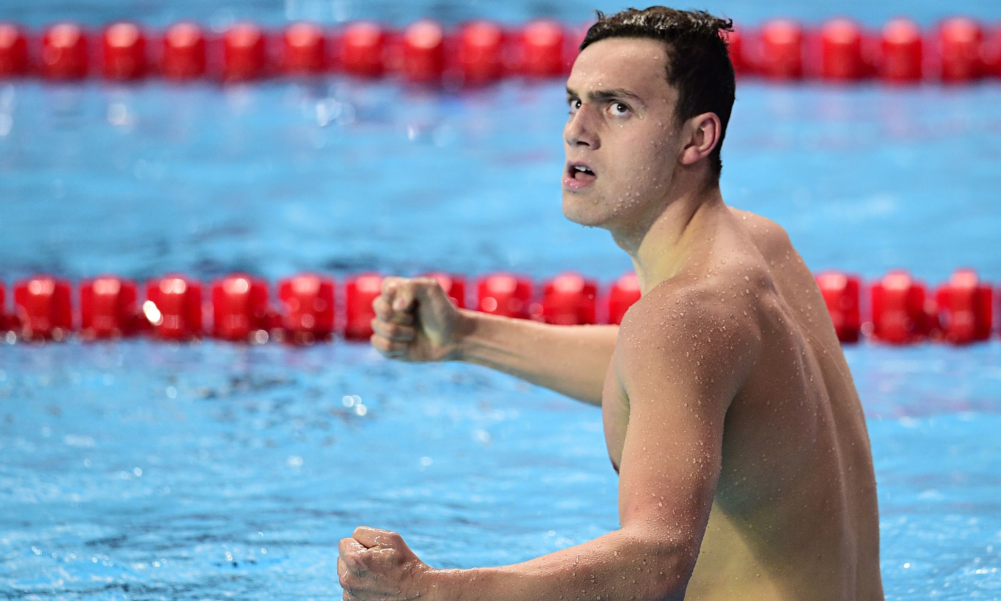 James Guy wins historic 200m freestyle gold at world championships ...