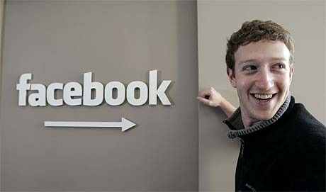 Mark Zuckerberg, founder of Facebook
