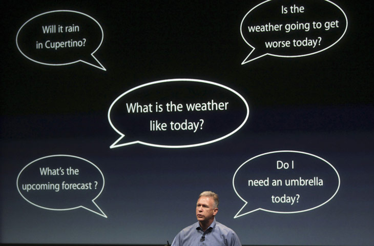 iPhone 5: Phil Schiller speaks about voice recognition on the iPhone 4S