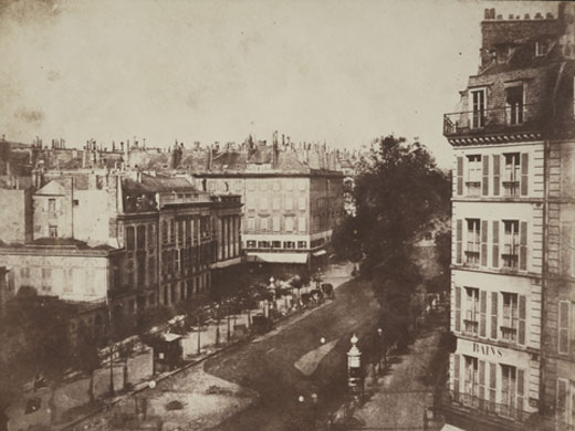 19th-century travel: The  boulevards of Paris, May-June  1843