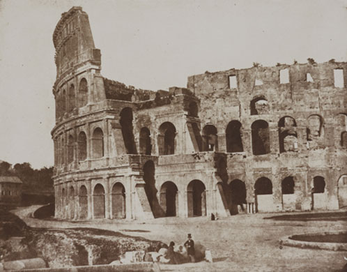 19th-century travel: The Colosseum, Rome, May 1846