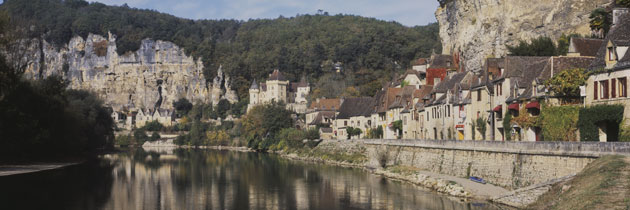 France The Panoramas: France The Panoramas: La Roque-Gageac, Vallee de la Dordogne