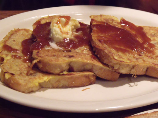 US food odyssey: Dish from Crackerbarrel Old Country Store, Virginia