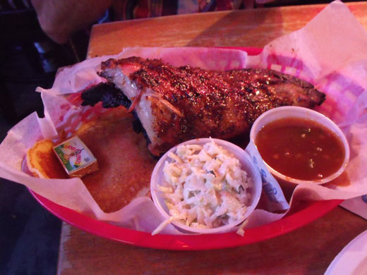 US food odyssey: A dish at Rippy’s Ribs, Tennessee