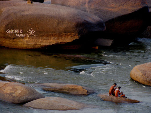 Been there photo comp: Swimmers in India