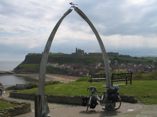 Mike's British bike trip: Whitby, North Yorkshire