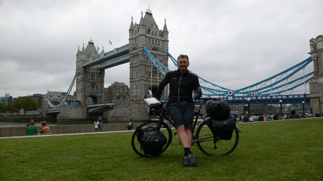 Mike's British bike trip: Tower Bridge, London