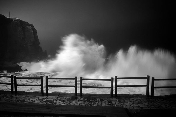 4am photo project: 4am photos: Azenhas do Mar beach, Portugal