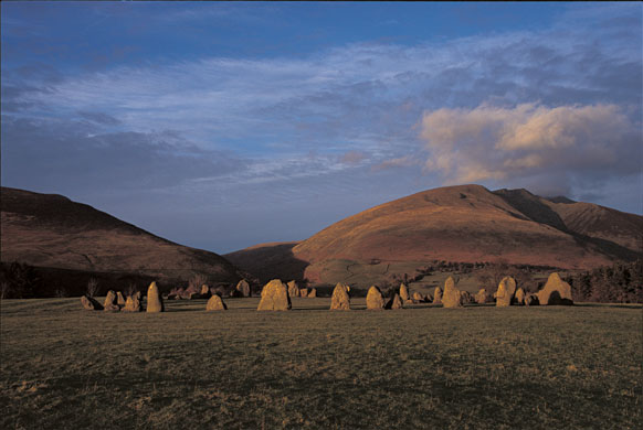 Standing stones: Castlerigg standing stones, Cumbria