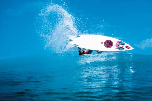 The Surfing Tribe: Welsh surfer Carwyn Williams at his peak in the late '80s