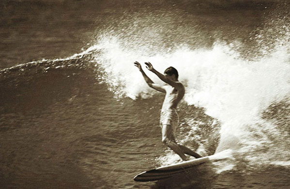 The Surfing Tribe: Rod Sumpter, Britian's first surf superstar, at Fistral, 1967
