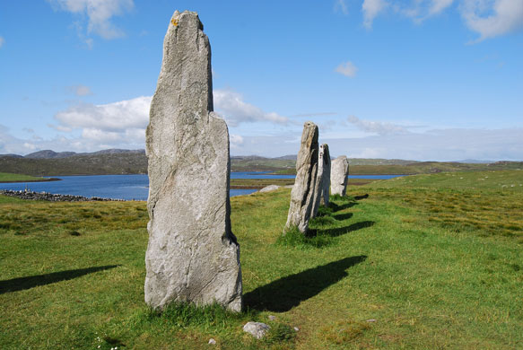 Staycation picture map : Standing stones on the Isle of Lewis, Scotland